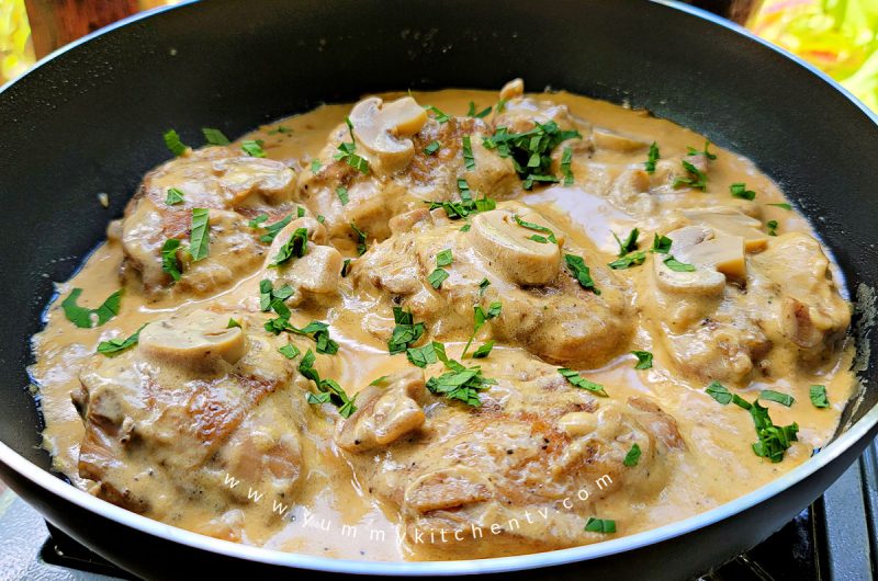 Creamy Chicken Mushroom Italiano
